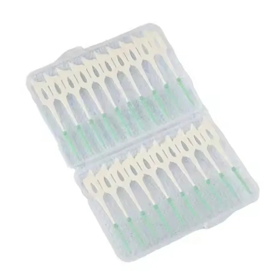 Silicone Soft Rubber Toothpick Interdental Dental Flossers for Bracers Teeth Gap Cleaning Dental Toothpicks for Home Use