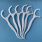 Individually Packed 500 Nylon Dental Flossers Flat Tooth Cleaning Single Bag for Travel Restaurant Office