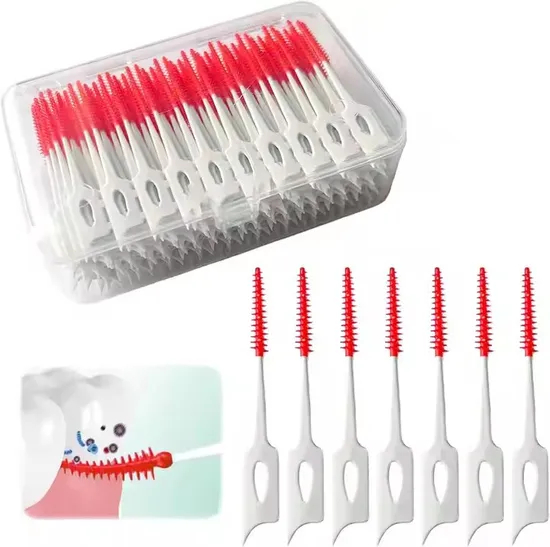 OEM Available Soft Tepe Interdental Brush Advanced Silicone Toothpick Brush Dental Picks