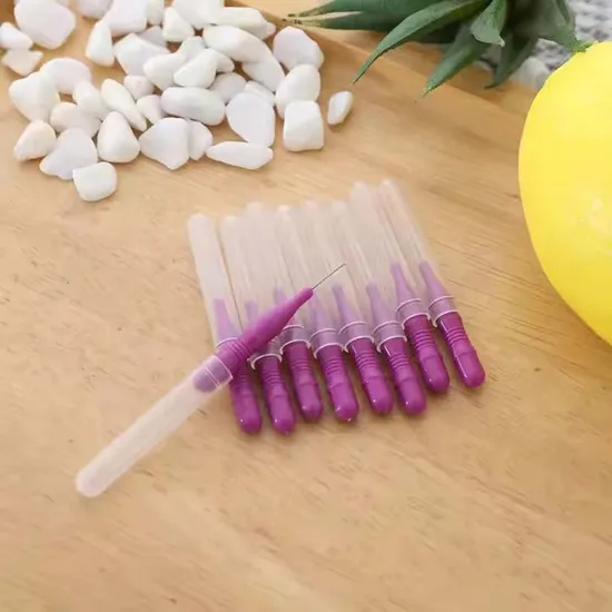 Wholesale Top Selling High Quality Unique Interdental Dental Brush Easy Operation Space-Saving Wear Resistant Effective