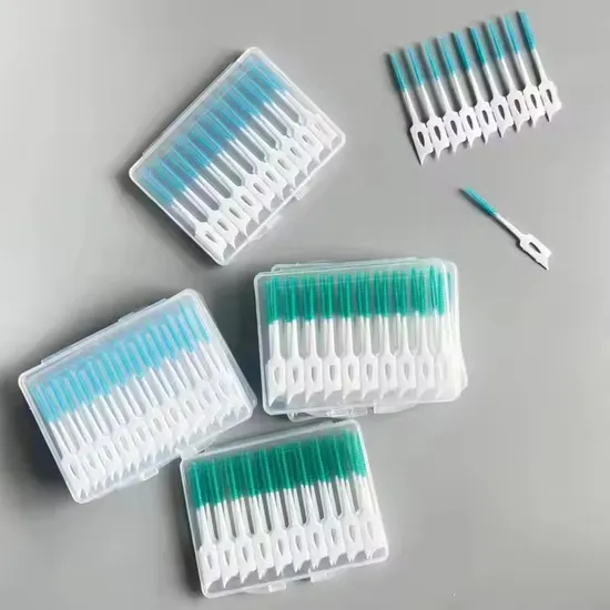 Advanced Mini Plastic Toothbrush for Effective Interdental Cleaning Silicone Toothpick