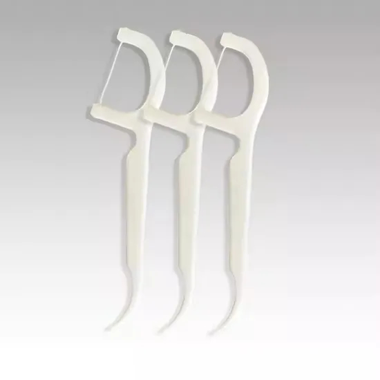 Dental Flosser Waxed Dental Floss Picks Flosser Silicone Dental Floss