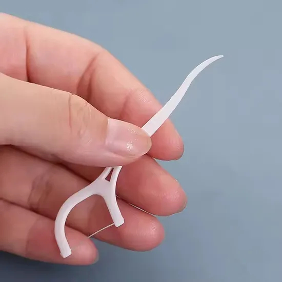 OEM High Quality Eco PLA Box Packing Dental Floss Toothpicks Silicone Dental Floss