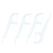 Family Pack 50PCS Ultra-Thin Portable Box Floss Bow Pick Toothpick Eco-Friendly Disposable Floss
