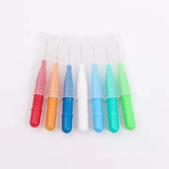 Portable Pagoda Type Dental Interdental Brush Easy Removal of Food Debris Interproximal Stick Toothpick for Adults Interdental Brush Ready to Ship