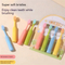 3D Children's Toothbrush Three Sided Toothbrush 3-6-12 Years Old Three Sided Soft Teeth Training Brush