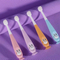 Children's Eco-Friendly Biodegradable Bamboo Toothbrush with Soft Nylon Bristles Wooden Handle Disposable Teeth Whitening Brush