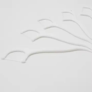 50PCS Eco Friendly Oral Care Toothpick Flosser Dental Floss Pick Manufacturing