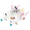Private Label Gold Black Single Eyelash Cleanser Brush Crystal Cover Ready to Ship Sample Tweezers and Lash Brush Vendor