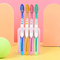 Wholesale Custom Assorted Color Adult Toothbrush for Household Use Nylon Bristle for Oral Care