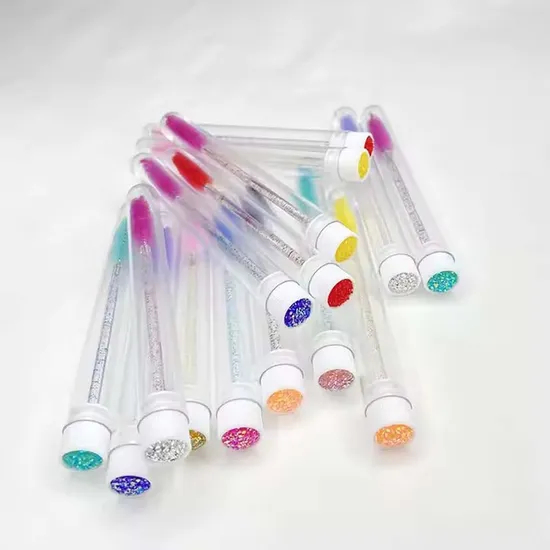 Disposable Mascara Lash Wand Tubes Mascara Eyelash Cleaning Brushes Lash Brush Eyelash Brush