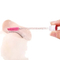 Wholesale Glitter Eyelash Extension Comb Wands Plastic Tube Mascara Wands Applicators Brush Custom Rhinestone Lash Brush