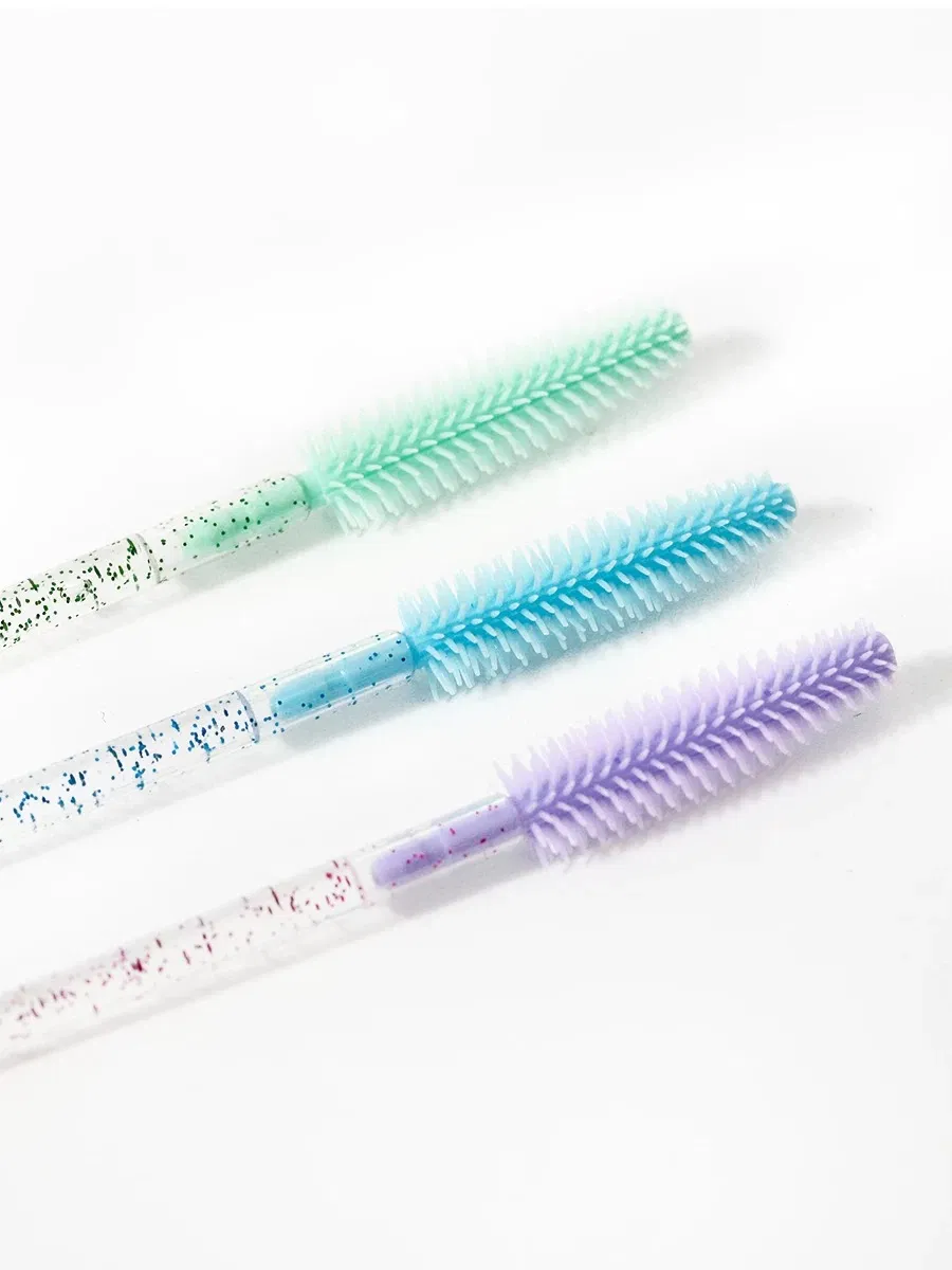 Disposable Eyelash Brush Eyebrow Roll Lash Lift Mascara Brush Eyelash Wand Stick Micro Swabs Lash