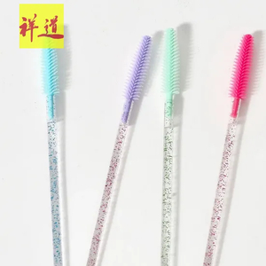 Hot Sell Crystal Pear Shape Eyelash Extension Mascara Brush