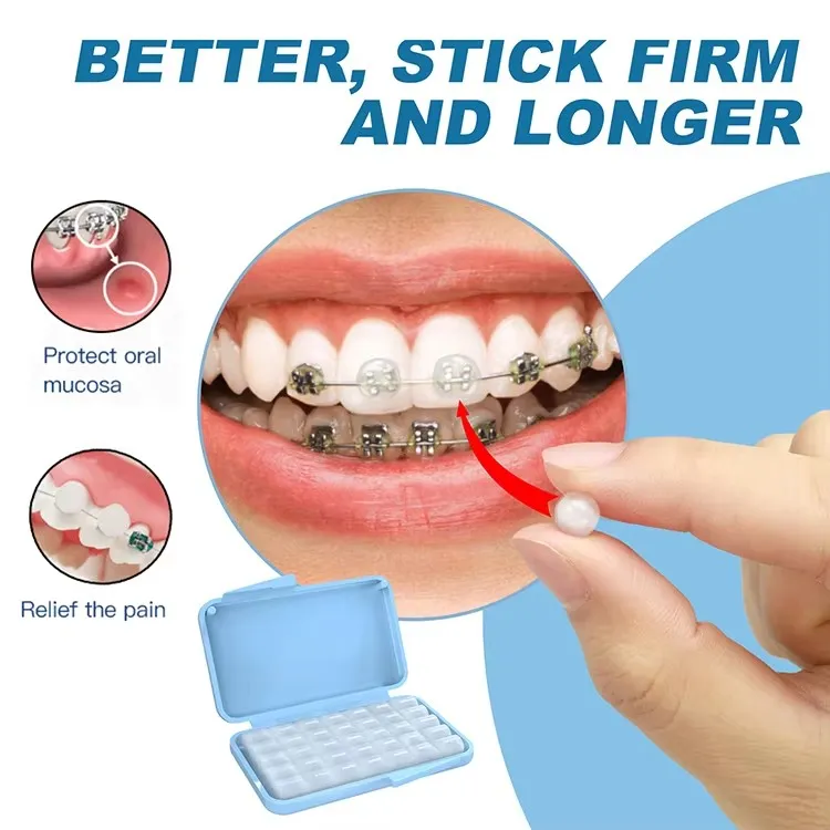 Orthodontic Wax Relief Wax for Braces, Dental Appliances, Damaged Teeth