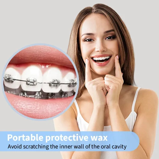 Orthodontic Wax Relief Wax for Braces, Dental Appliances, Damaged Teeth
