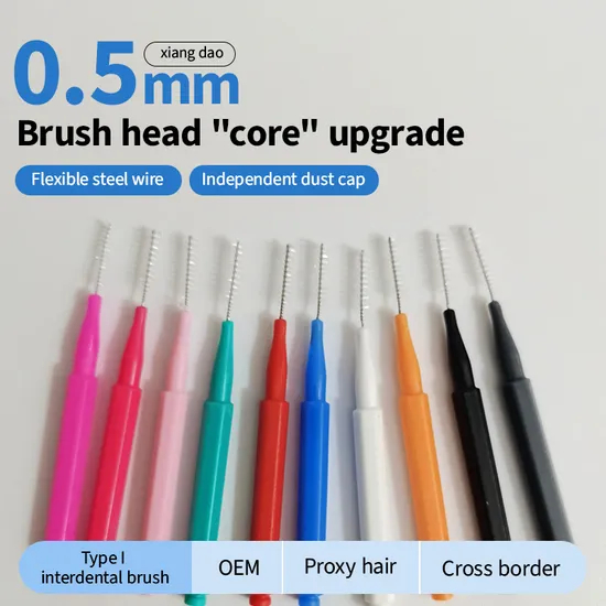 Disposable Interdental Brushes Durable Stainless Steel Wire Bulk Supply From China