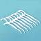Dental Flosser Waxed Dental Floss Picks Flosser Silicone Dental Floss