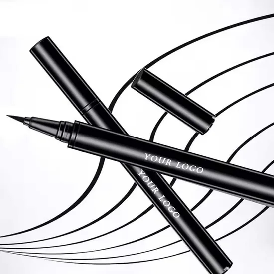 Vegan Private Label Matte Black Waterproof Pen Liquid Eyeliner