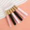 Custom Flat Top Small Nose Cleaner Wash Eye Lash Cleaning Brush Tool Mascara Eyelash Cleansing Makeup Brush