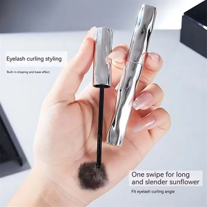 Mascara Primer Waterproof, Long Curling, Non Smudging and Durable Eye Black Cross-Border