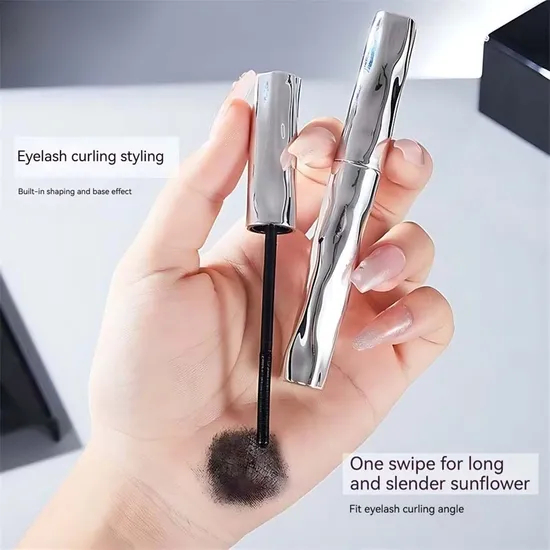 Mascara Primer Waterproof, Long Curling, Non Smudging and Durable Eye Black Cross-Border