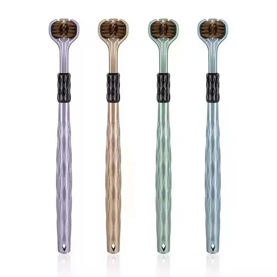 New Trends Luxury Toothbrush Fast Delivery Low MOQ Three-Sided Wrapped Soft Comfortable Bristles Tooth Brush Wholesale Personal Care