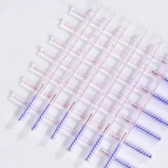 2PCS High-Quality Soft Synthetic Hair Eyelash Brush Kit Mascara Eyelash Cleaning Brush Eyebrow Brush Cosmetic Makeup Tools