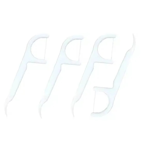 Bulk Biodegradable Personalized Eco Friendly Flosser Bamboo Silk Tooth Nylon Dental Floss Pick for Sale