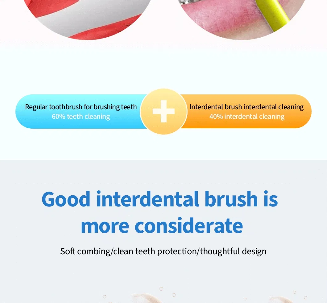 Professional Interdental Brush with Case Complete Dental Care Export Quality
