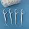 Custom Logo Free Plastic Handle Dental Toothpicks Dental Floss Picks