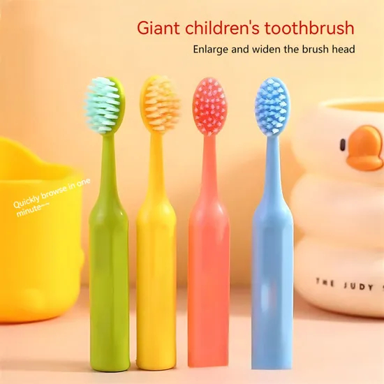 Manufacturers Wholesale Soft Toothbrush Box with Toys for Children 12 Pieces Per Box