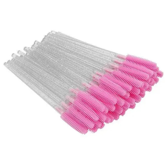 11PCS Professional Vegan Synthetic Custom Logo Private Label Pink Makeup Brushes for Eyeshadow Blush Eyelash Eyebrow