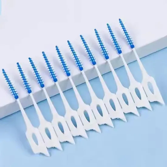 New Hotsale Soft Silicone Doft Interdental Brushes Toothpick Silicone Toothpick