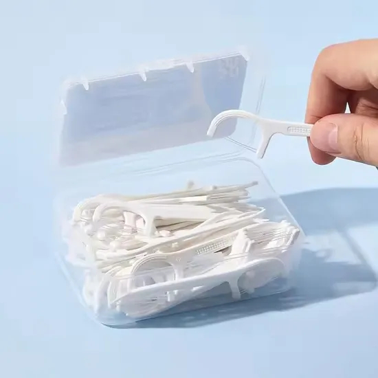 Orthodontic Gum Care Bulk Dental Care Dental Floss Picks for Tooth Cleaning