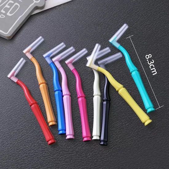 Interdental Brush Head Biodegradable Silicon Toothpick Box Packaging for Adults