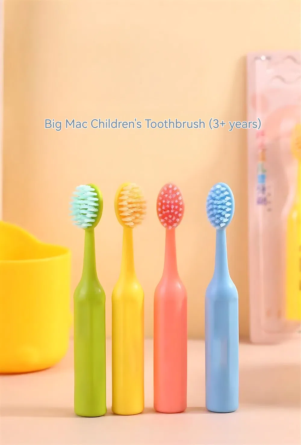 Wholesale 10PCS Cartoon Toothbrushes Kids Soft Bristle Kids Toothbrush Children Toothbrush with Barrel