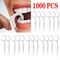 50PCS Eco Friendly Oral Care Toothpick Flosser Dental Floss Pick Manufacturing