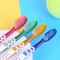 Custom Adult 2 Side Toothbrush Nylon Bristles Soft Bristle Toothbrush Individual Packing Home Use Standard Toothbrush Stock