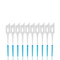 Soft Silicone Double Ended Dental Toothpick & Floss Interdental Brush Picks Silicone Toothpick