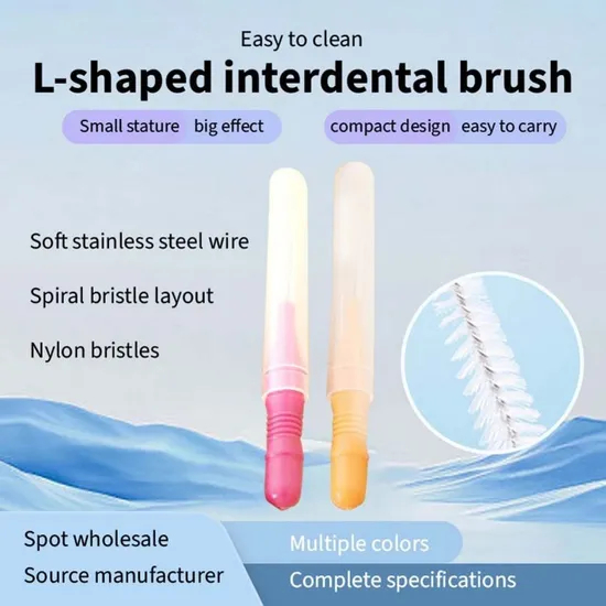 Soft Bristle Dental Floss Interdental Brushes Toothpicks for Adults Teeth Cleaning