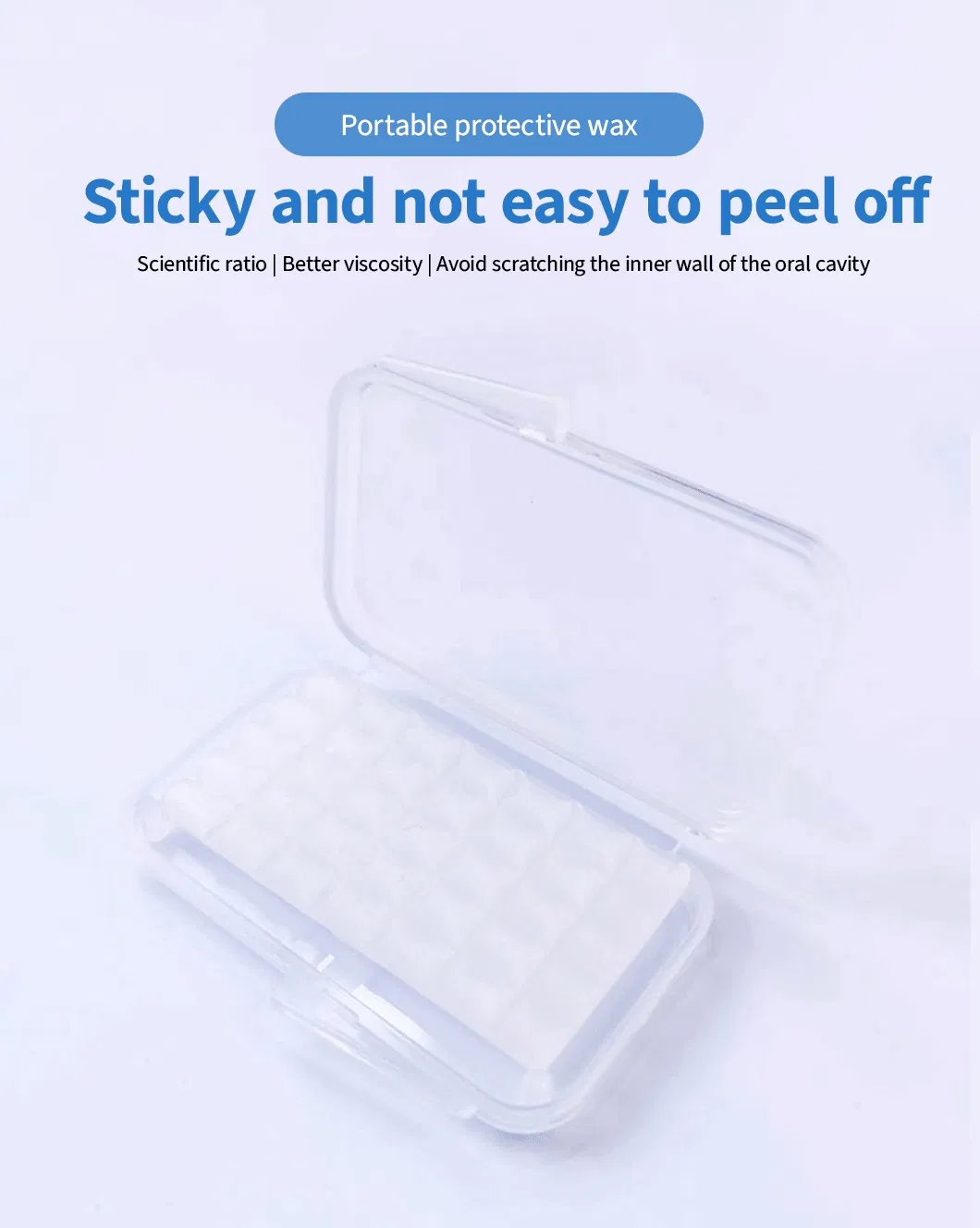 Gentle Interdental Brush Protection Wax Reduces Gum Bleeding and Improves Oral Hygiene