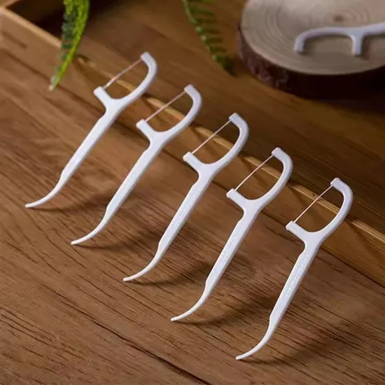 Cheapest Factory Price Dental Flosser Orthodontic Floss Pick Dental Floss Stick Silicone Dental Floss