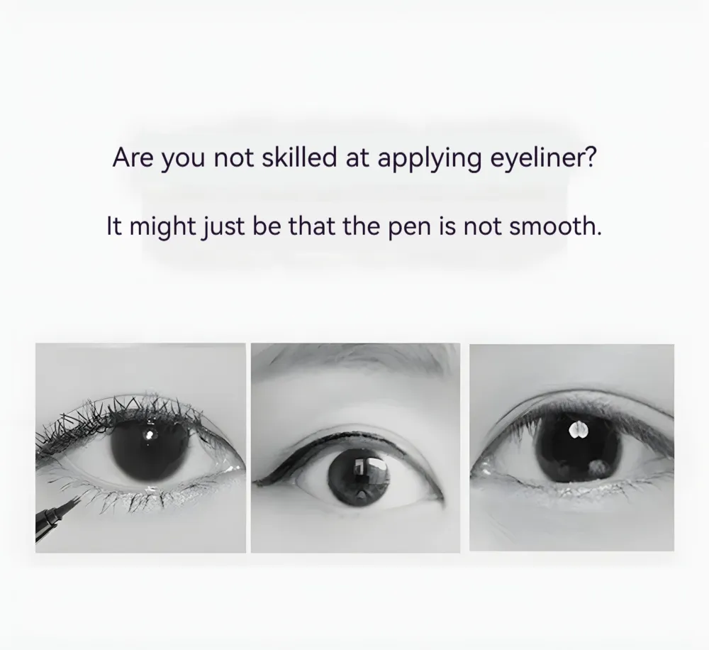 Wholesale Cosmetics Makeup Eye Liner Custom Logo Liquid Eyeliner Quick Dry Waterproof High Quality Long Lasting Eyeliner