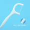 Plastic Dental Flosser with Interdental Pick