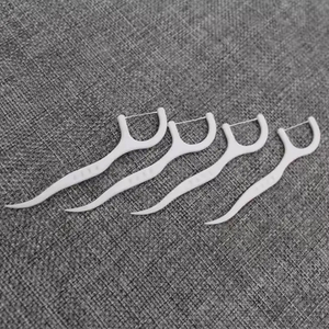 Friendly Popular Easy to Use Phthalate-Free Narrow Floss Head PLA Dental Floss Pick for Sensitive Teeth Care