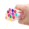Wholesale Can Be Custom Bulk Disposable Glitter Eyebrow Brush Pink Eyelash Extension Spoolies with Tube