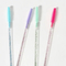 Factory Customized Perfect Cutting Flat Synthetic Hair Thin Angled Eyeliner Makeup Brushes Eyebrow Makeup Brushes for Women