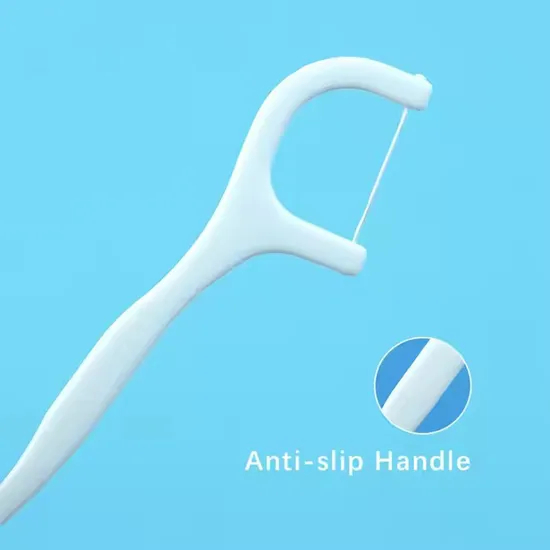 Best Dental Floss 50PCS White Bamboo Charcoal for Plaque Removal
