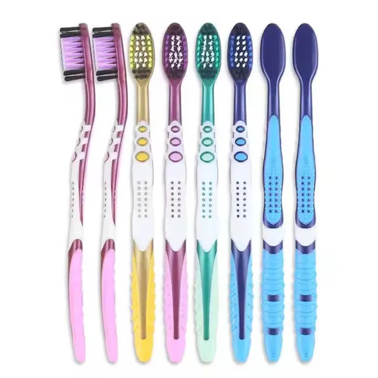 Popular Item Adult Toothbrush Nylon Medium Rounded Bristles Single Blister Card Package Professional Toothbrush Supplier